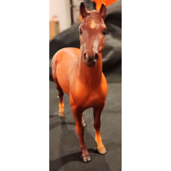Vintage Breyer Horse Model Brown Glossy Finish Figurine Collectible Equestrian D - Picture 5 of 10